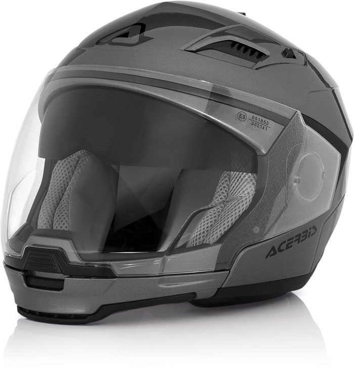Casco modulare Acerbis Stratos Grigio metallizzato
