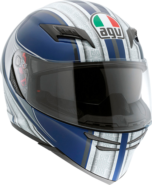 Casco moto Agv Skyline Multi Asura blu-argento