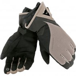 Guanti moto invernali Dainese Avenue D-Dry Nero Sabbia