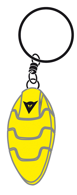Portachiavi Dainese Lobster giallo Portachiavi Dainese Lobster giallo