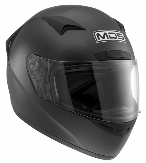 Casco moto Mds by Agv M13 Mono nero opaco