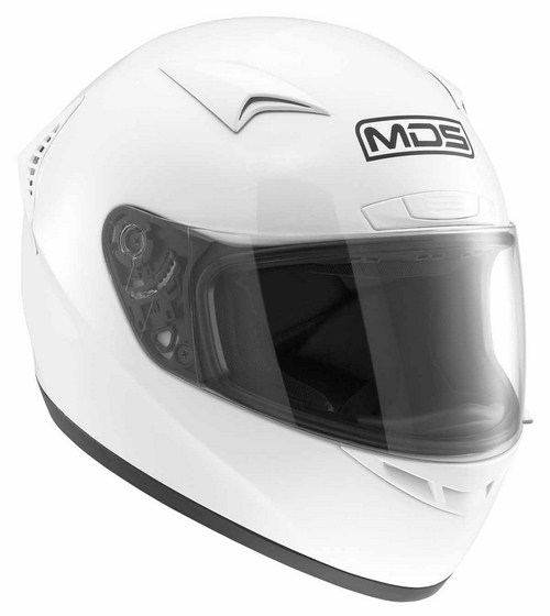 Casco moto Mds by Agv M13 Mono bianco