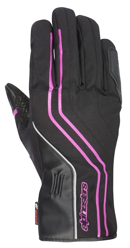 Guanti moto donna Alpinestars Stella Largo Drystar Nero Rosa