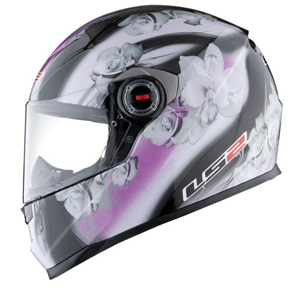 Casco integrale LS2 FF358 Chic nero rosa