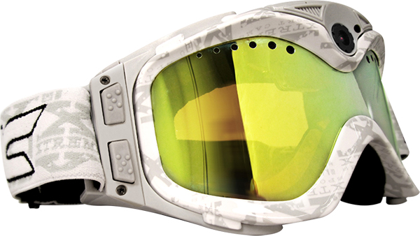 Occhiali Cellular Line con videocamera All-Sport HD bianchi