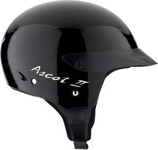 Casco moto Mds By Agv Ascot II Mono nero lucido