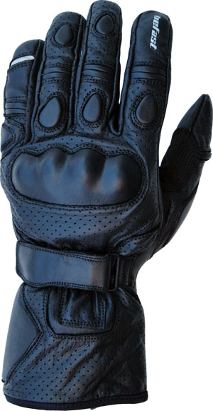 Guanti moto pelle Befast Cerberus EVO Nero