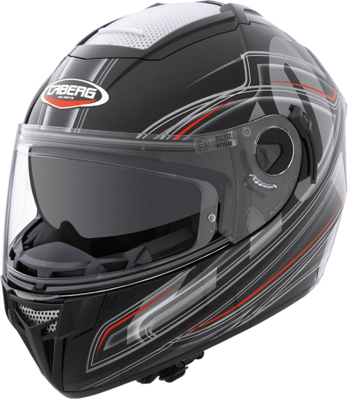 Casco moto Caberg Ego Colt nero-argento