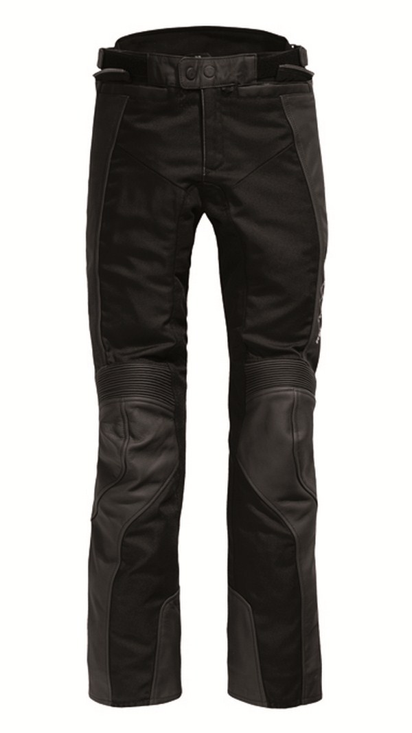 Pantaloni moto pelle donna Rev