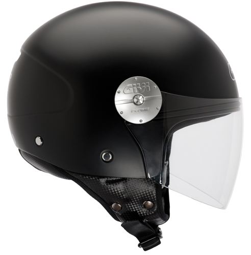 Casco jet Givi 10.7 Mini-J Nero opaco