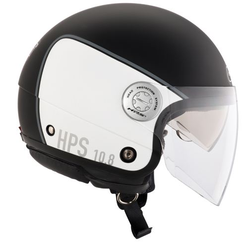Casco jet Givi 10.8 Urban-J Nero Bianco