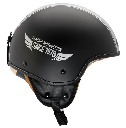 Casco jet Givi 10.9 Easy-J Nero Argento
