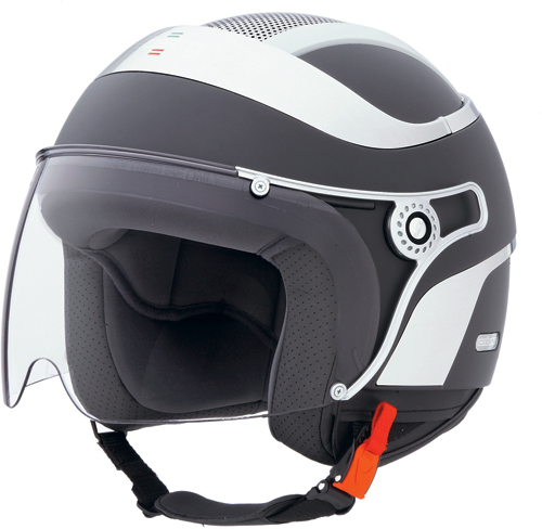 Casco moto Caberg Jet Uno nero opaco