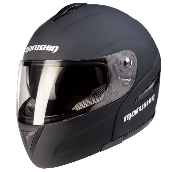 Casco moto modulare Marushin M409 Monocolore nero opaco 2011