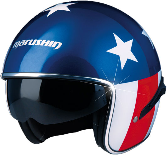 Casco moto Marushin C139 Easy Rider 2011 con visierino integra