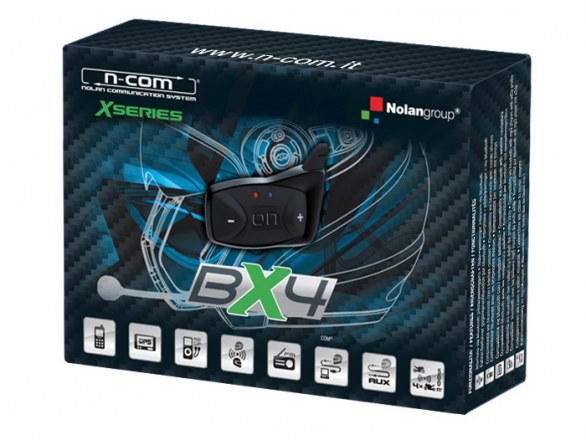 Interfono Bluetooth BX4 N-Com per caschi X-Lite