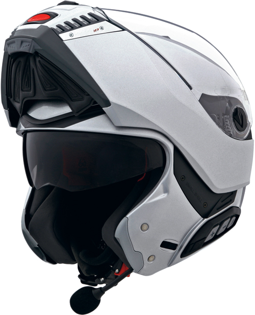 Casco moto Caberg Sintesi argento