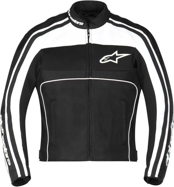 Giacca moto donna Alpinestars Stella T-DynoAir nero bianco