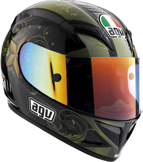 Casco moto Agv T-2 Multi Sergeant nero