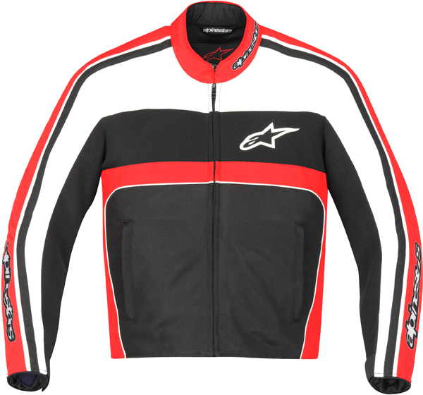 Giacca moto Alpinestars T-Dyno Air Nero-rosso-bianco