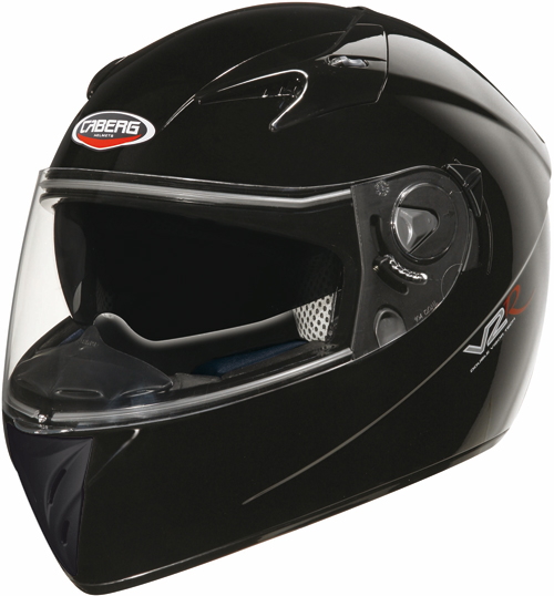 Casco moto Caberg V2R-R nero lucido