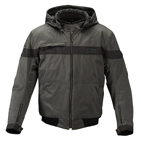 Giacca moto impermeabile Prexport Vega Antracite